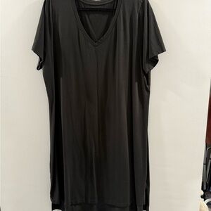 Universal Standard Black V-Neck Dress